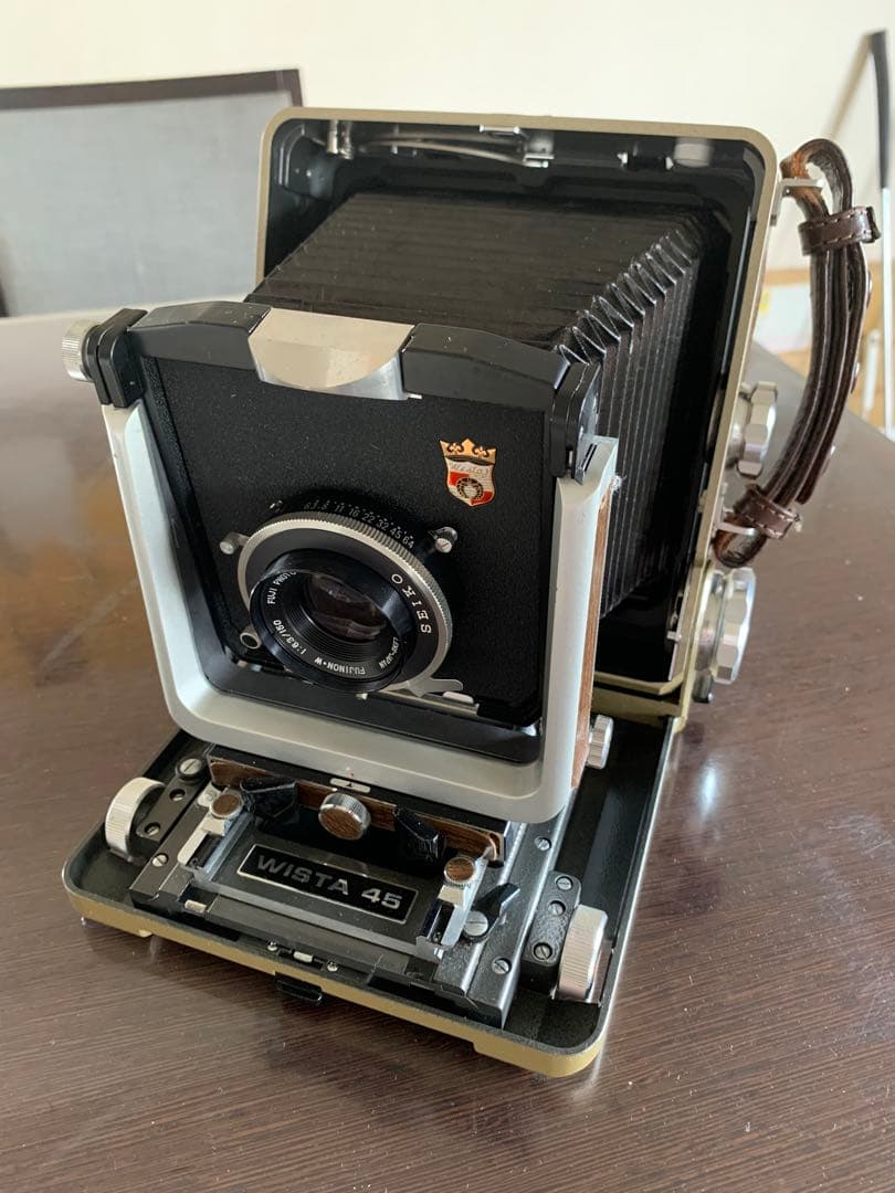 WISTA 45 大判カメラ 150mmレンズ、取扱説明書付き、美品