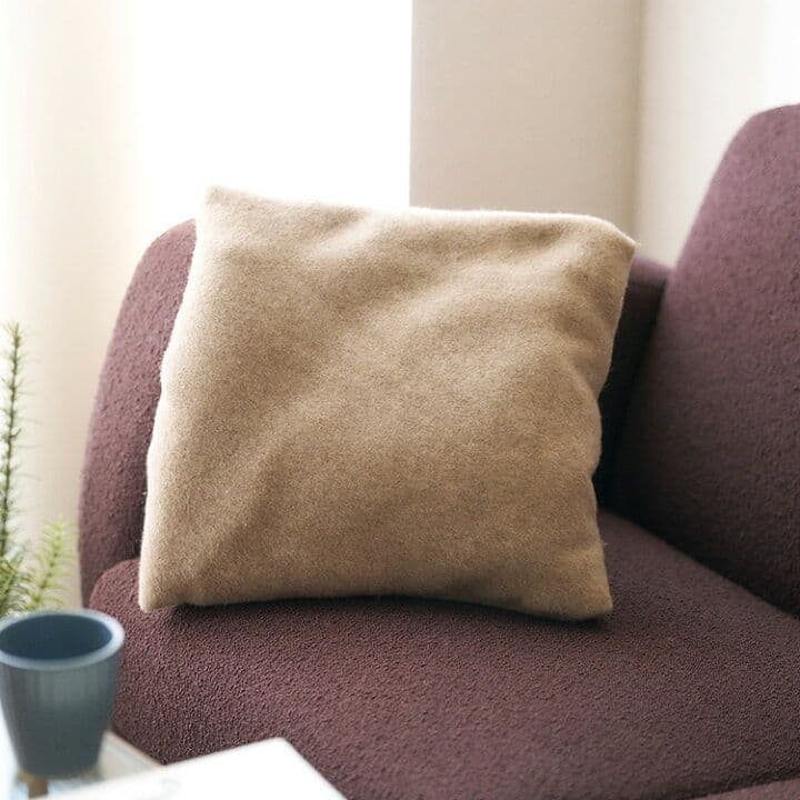 日本毛布工業組合　クッションブランケット　ブランケット　ひざ掛け