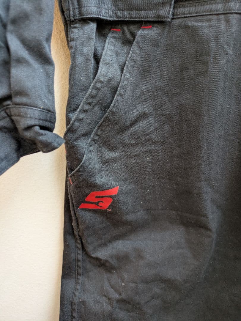 Snap-on/スナップオン　つなぎ　オールインワン　ブラック　作業着　LL