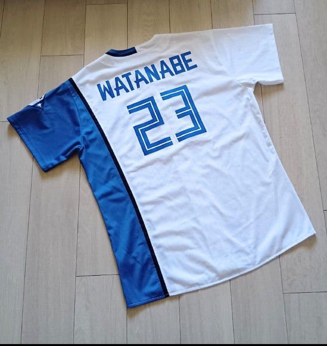 【レア】日本ハム　ファイターズ　渡邉　ホーム　ユニフォーム　ファナティクス　L