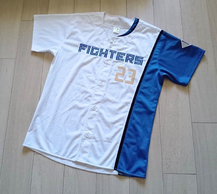 【レア】日本ハム　ファイターズ　渡邉　ホーム　ユニフォーム　ファナティクス　L