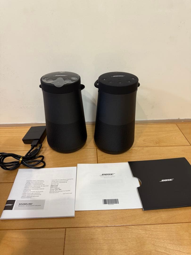 BOSE SOUNDLINK REVOLVE+ ブラック　２個セット