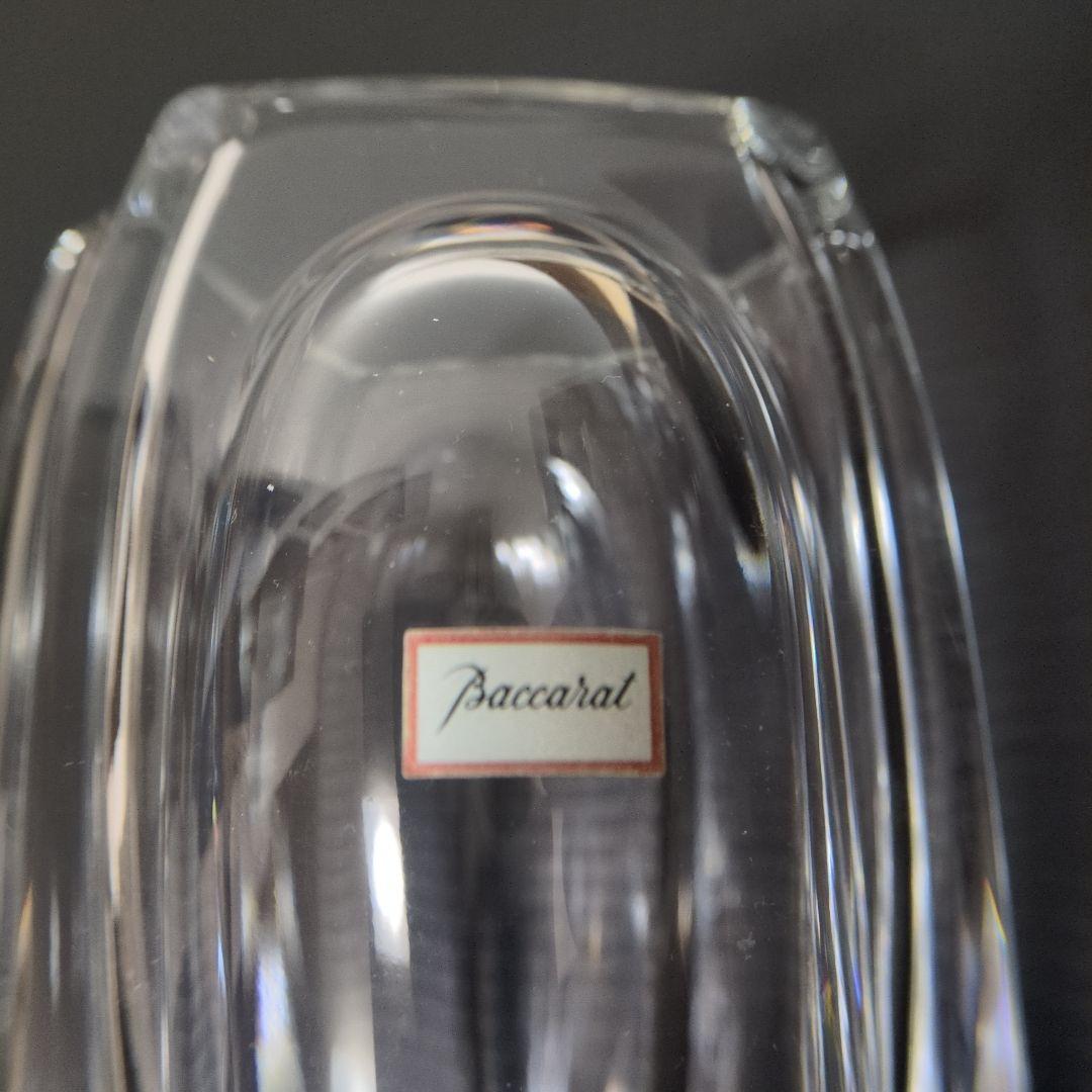 （貴重）Baccarat 花瓶　ベース　六角形　ヘキサゴン　ブートンドール