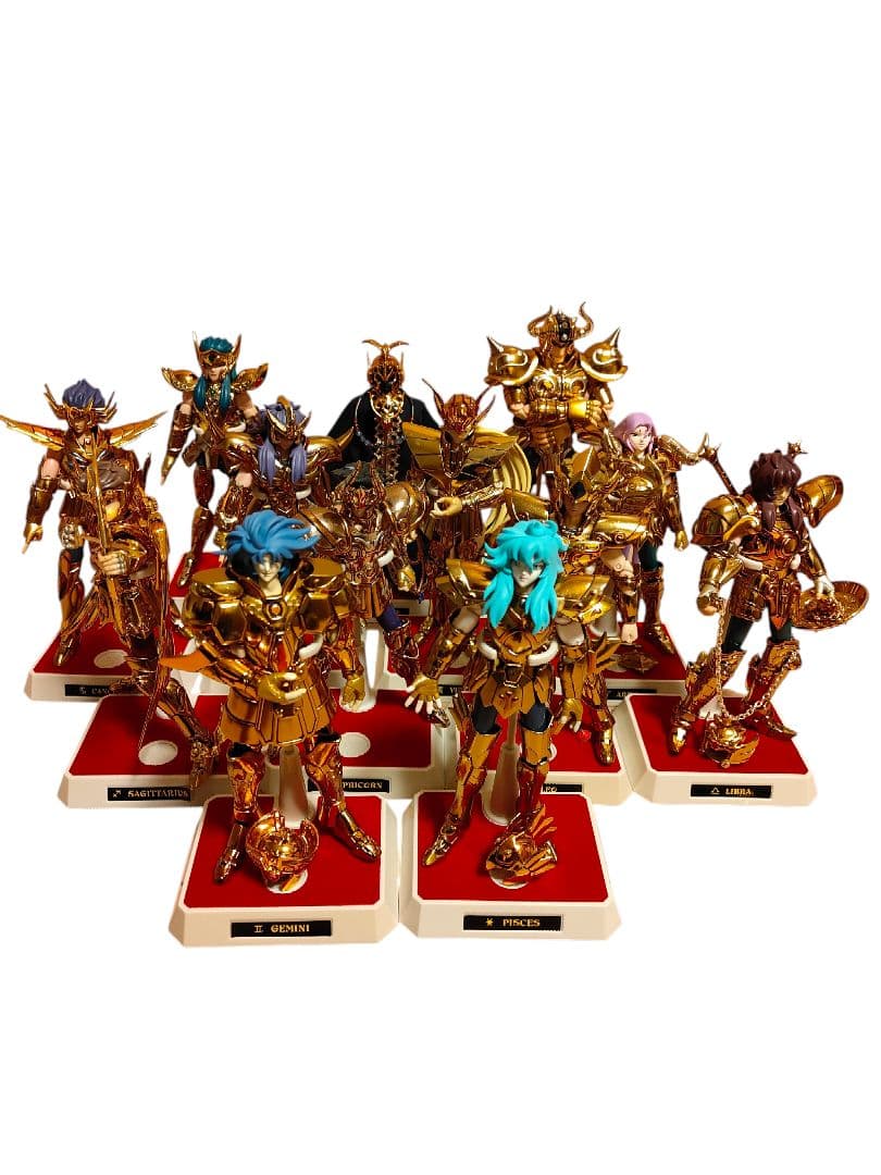 聖闘士聖衣神話 十二宮編 13体セット ゴールドセイント セイントクロスマイス