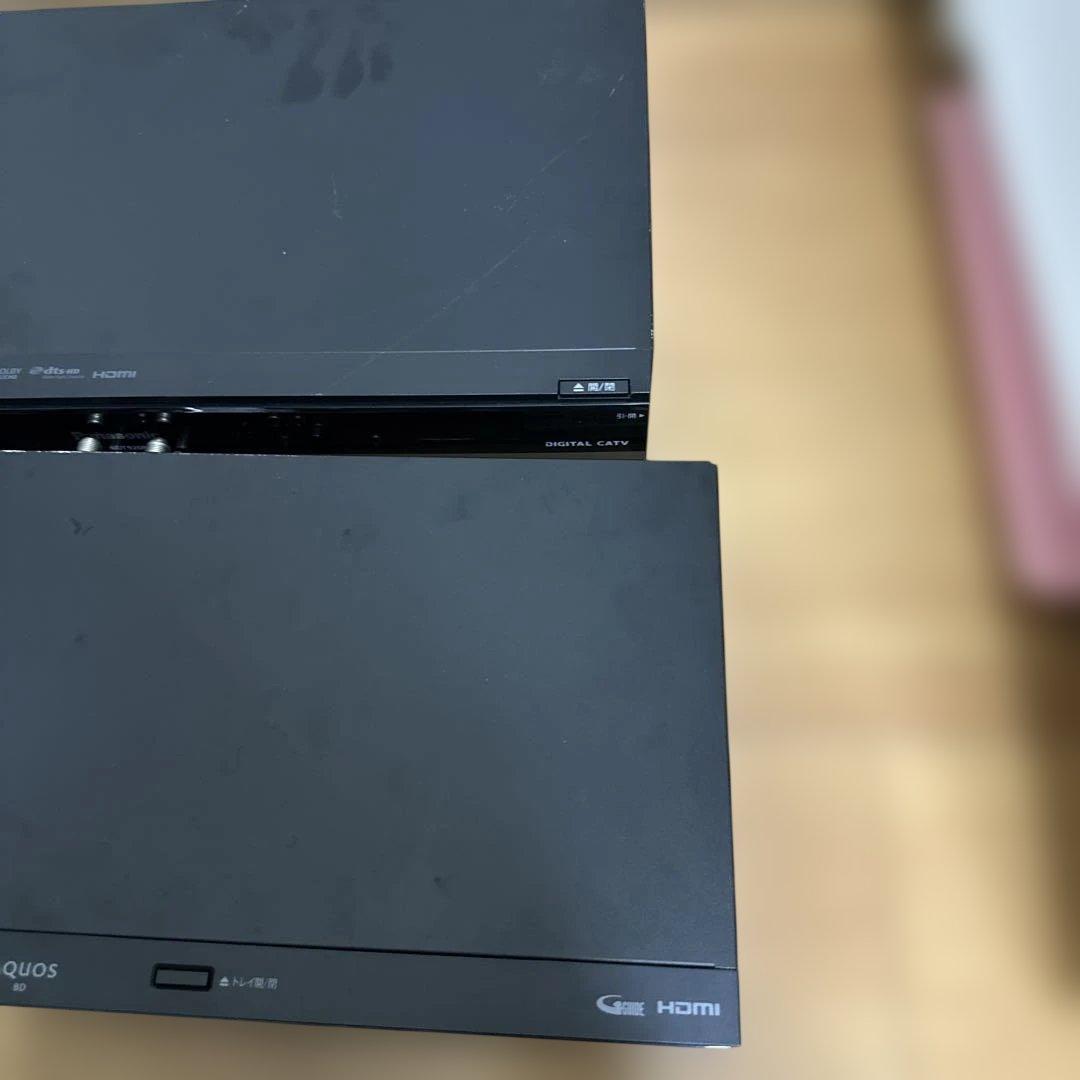 レコーダー SHARP BD-NT1000,tz-bdt920pw, tz-hdw611pw