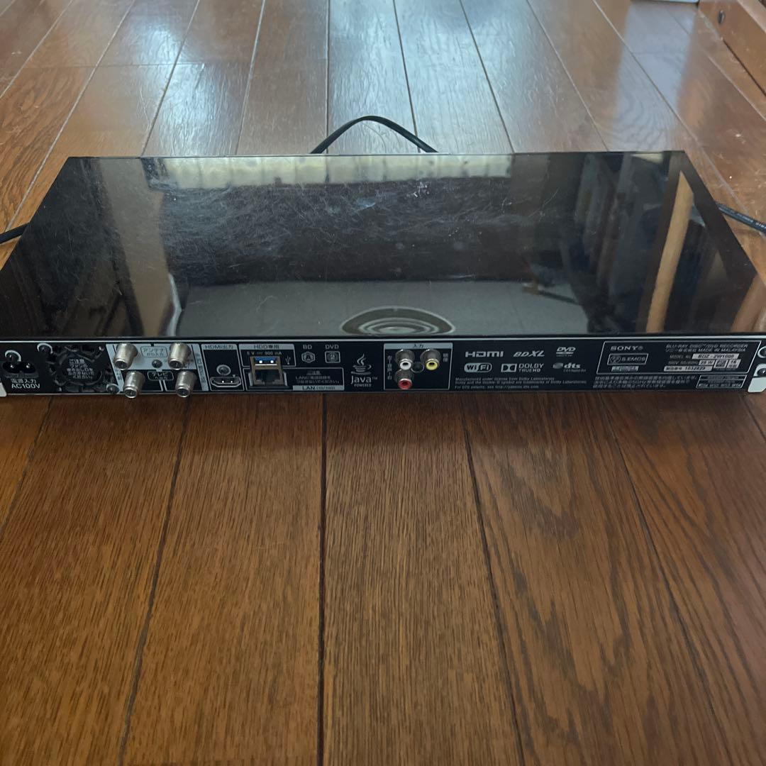 Sony ブルーレイレコーダー　BDZーZW1000 2016年製