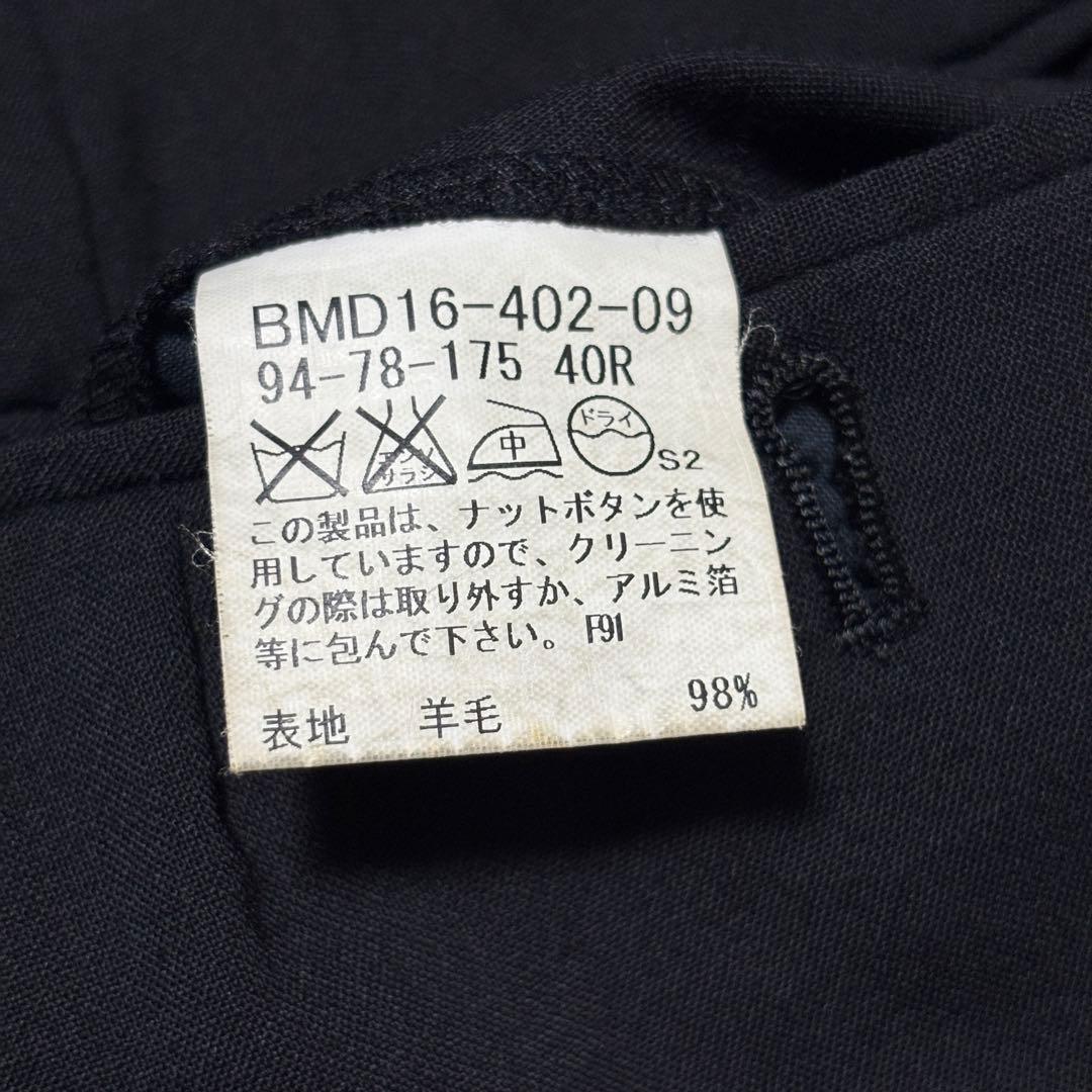 極美品 バーバリー 希少 Lサイズ セットアップ スーツ 黒 2B ノバチェック