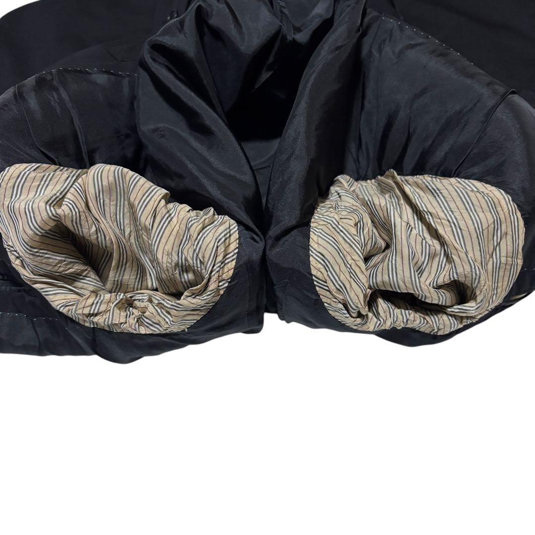 極美品 バーバリー 希少 Lサイズ セットアップ スーツ 黒 2B ノバチェック