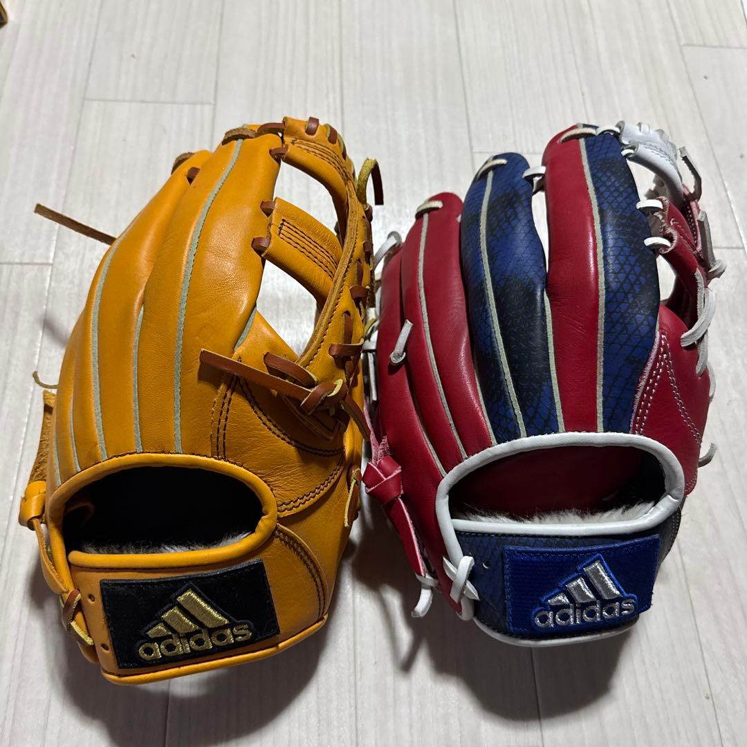 adidas 軟式グローブ セット