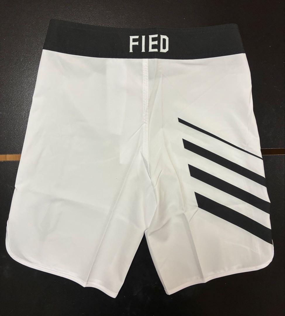 FIED ファイド サーフパンツ Sサイズ ホワイト ストライプ フィジーク