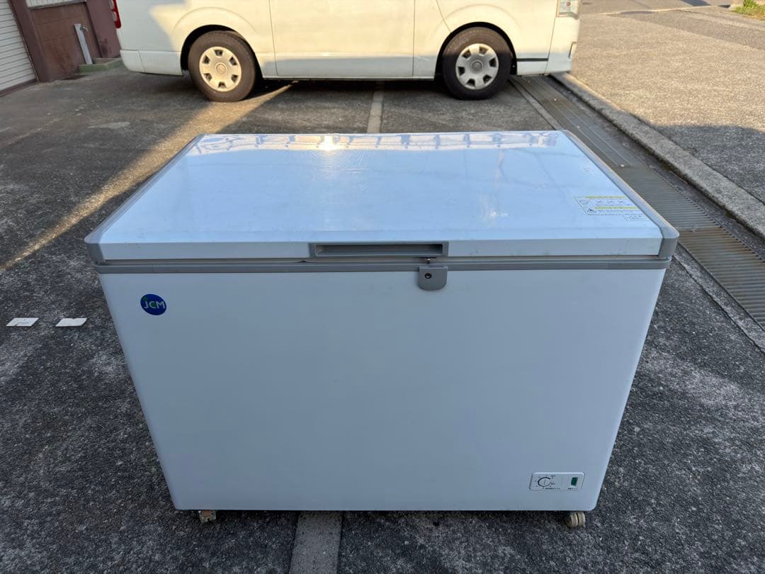 JCM 冷凍ストッカー JCMC-310 302L キャスター付 動作確認済