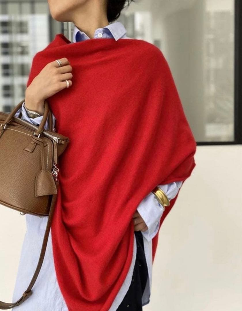 【L'Appartementアパルトモン】カシミヤポンチョ