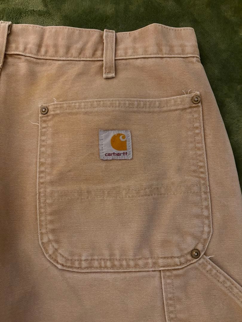 90s Carhartt ダブルニー 34×28 ゴールデンサイズ