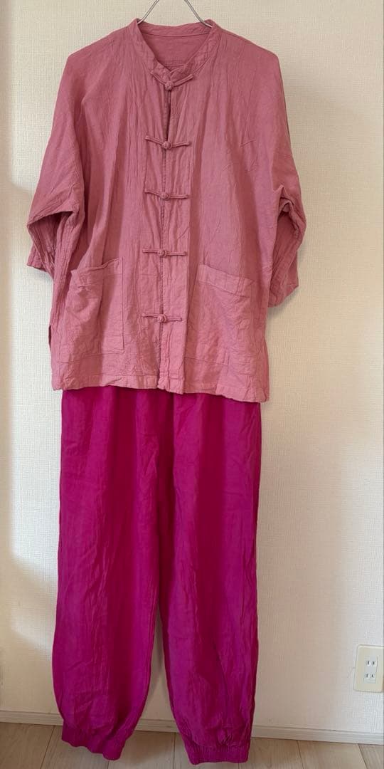 更に値下げ　ヂェン先生の日常着　バルーンパンツ