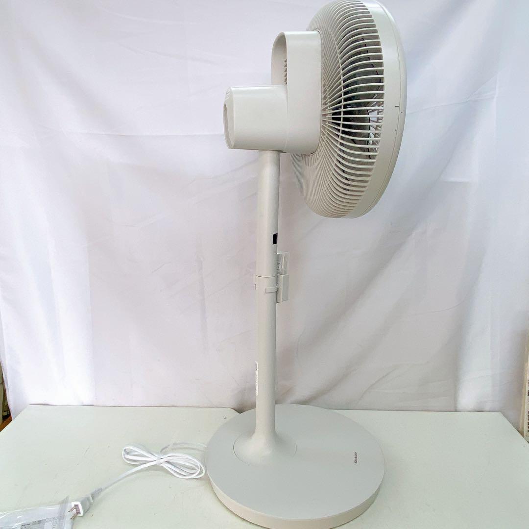 5C013 美品シャープ 扇風機 サーキュレーター PJ-S3DS-W 2025