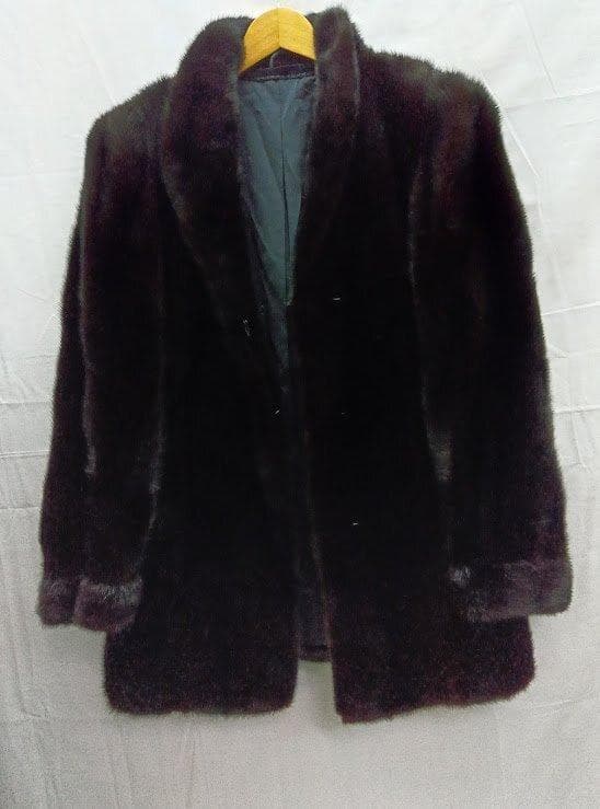 高級毛皮☆SAGA MINK/サガ ミンク☆毛皮 コート 13号