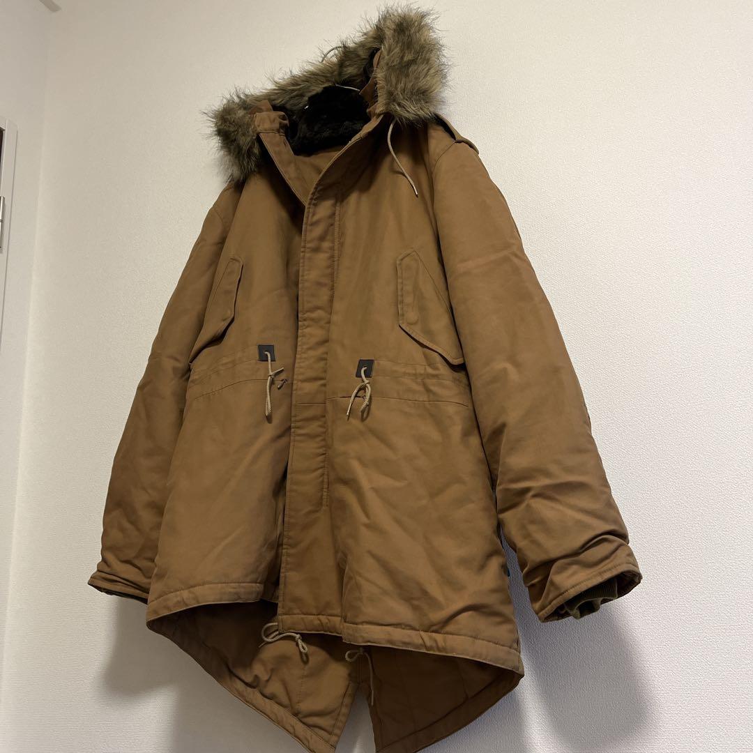 hysteric gramour 中綿ジャケット モッズコート ブラウン ファー