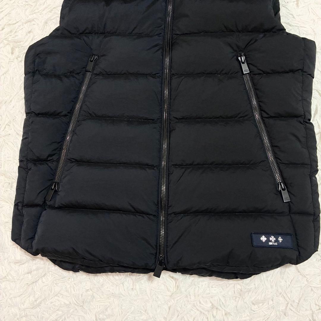 美品【TATRAS】CURONE クローネ メンズダウンベスト ブラック 02
