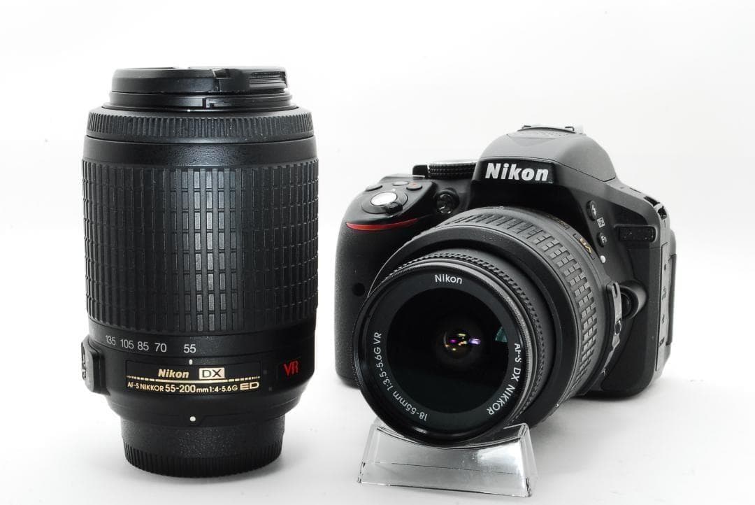 美品☘️Nikon D5300ダブルレンズ手ぶれ補正付☘️旅行に最適