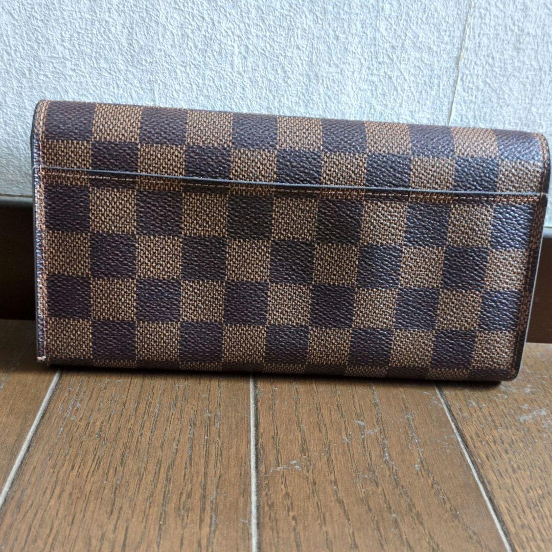 ルイヴィトン 長財布 ダミエ ポルトフォイユサラ