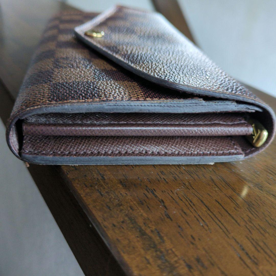 ルイヴィトン 長財布 ダミエ ポルトフォイユサラ