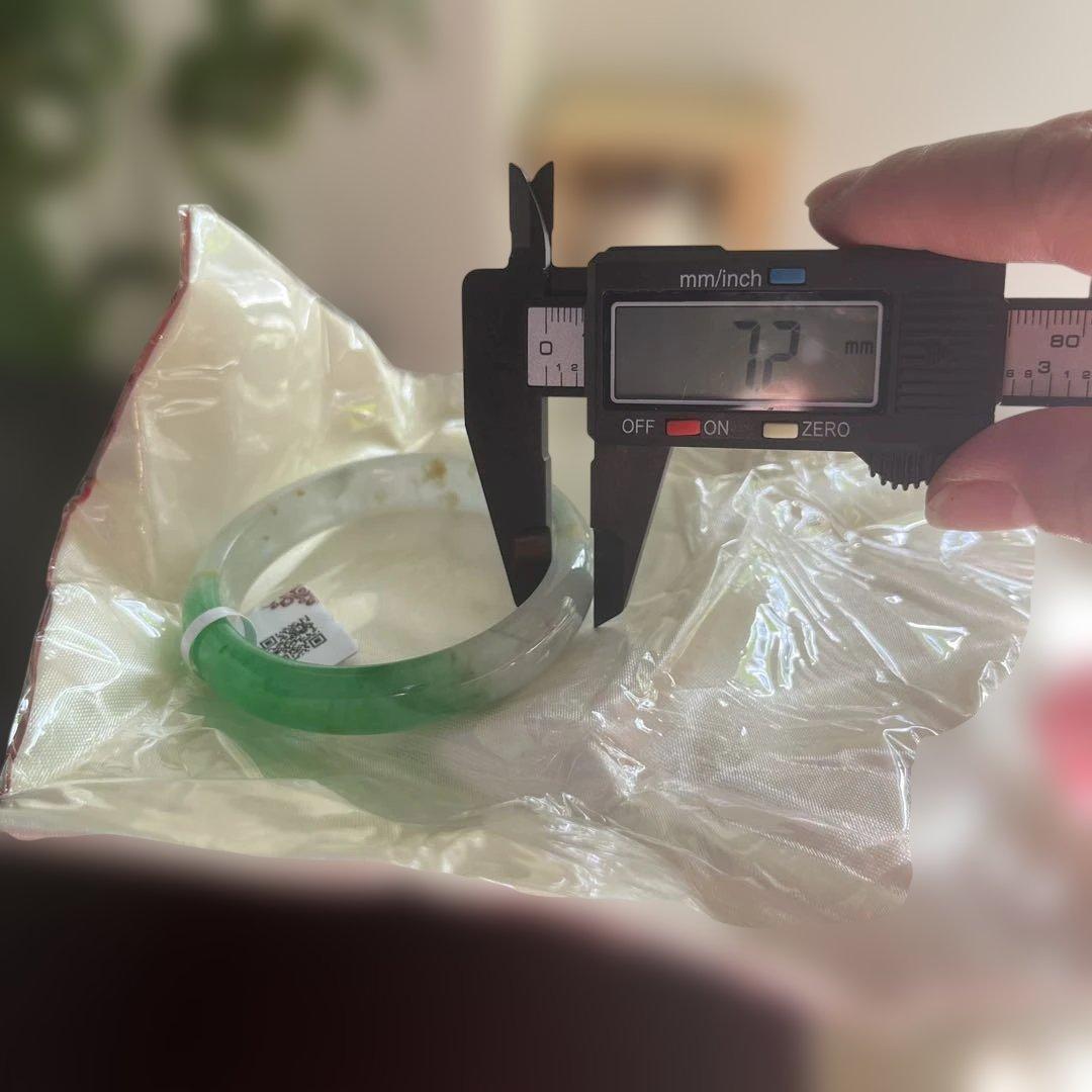 飘黄翡翡翠バングルセット