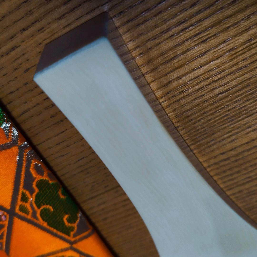 コ*ン様 【極希少高級材(鼈甲より遥か希少)】三味線の撥(バチ)津軽三味線や長唄