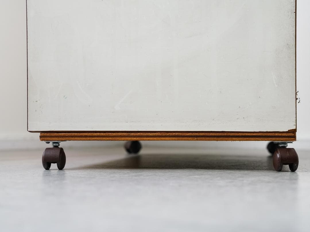 ヴィンテージ 5段チェスト/収納 キャスター付 スペースエイジ レトロポップ