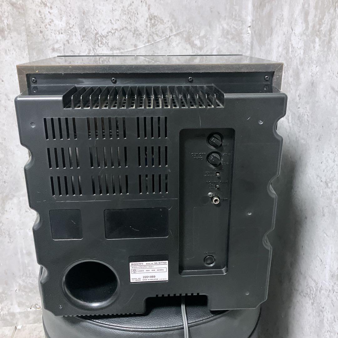 【良品】ソニー サブウーファー SA-W7700 ピアノブラック