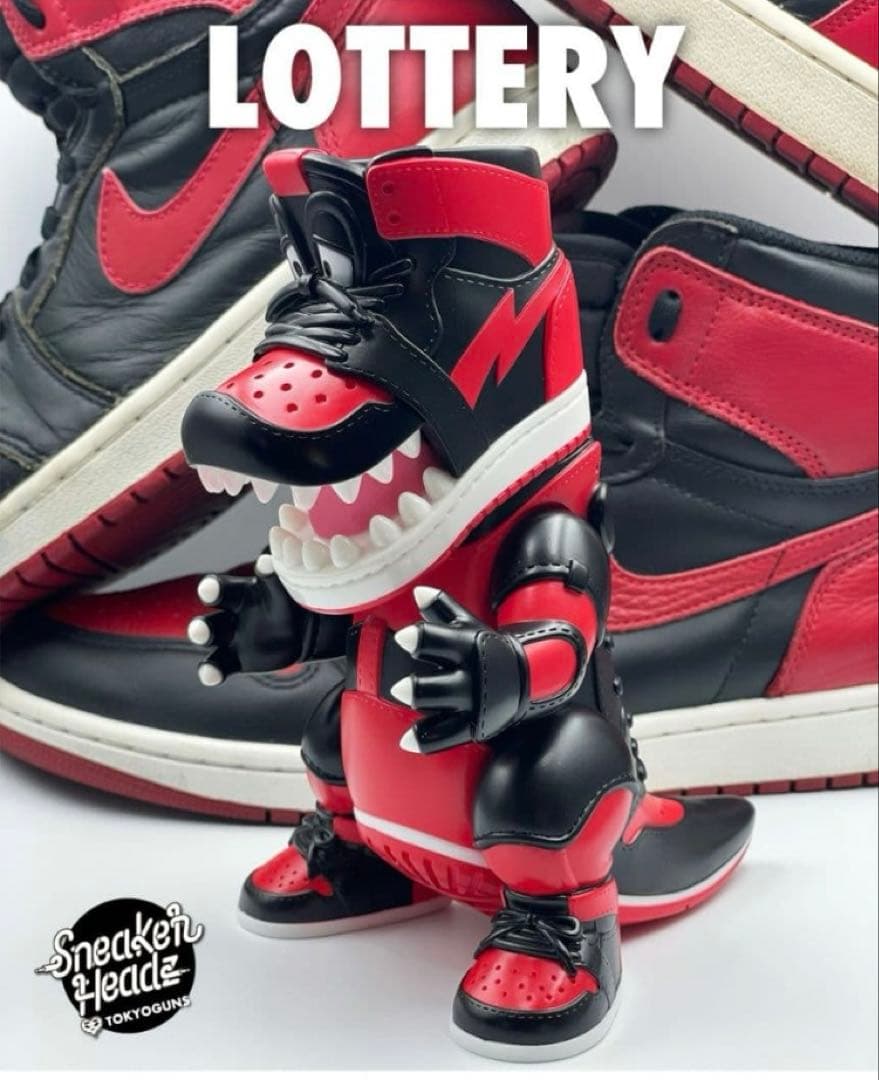 ツ*サ様 TOKYOGUNS　怪獣スニーカーヘッド　激レアブレッドカラー16.5