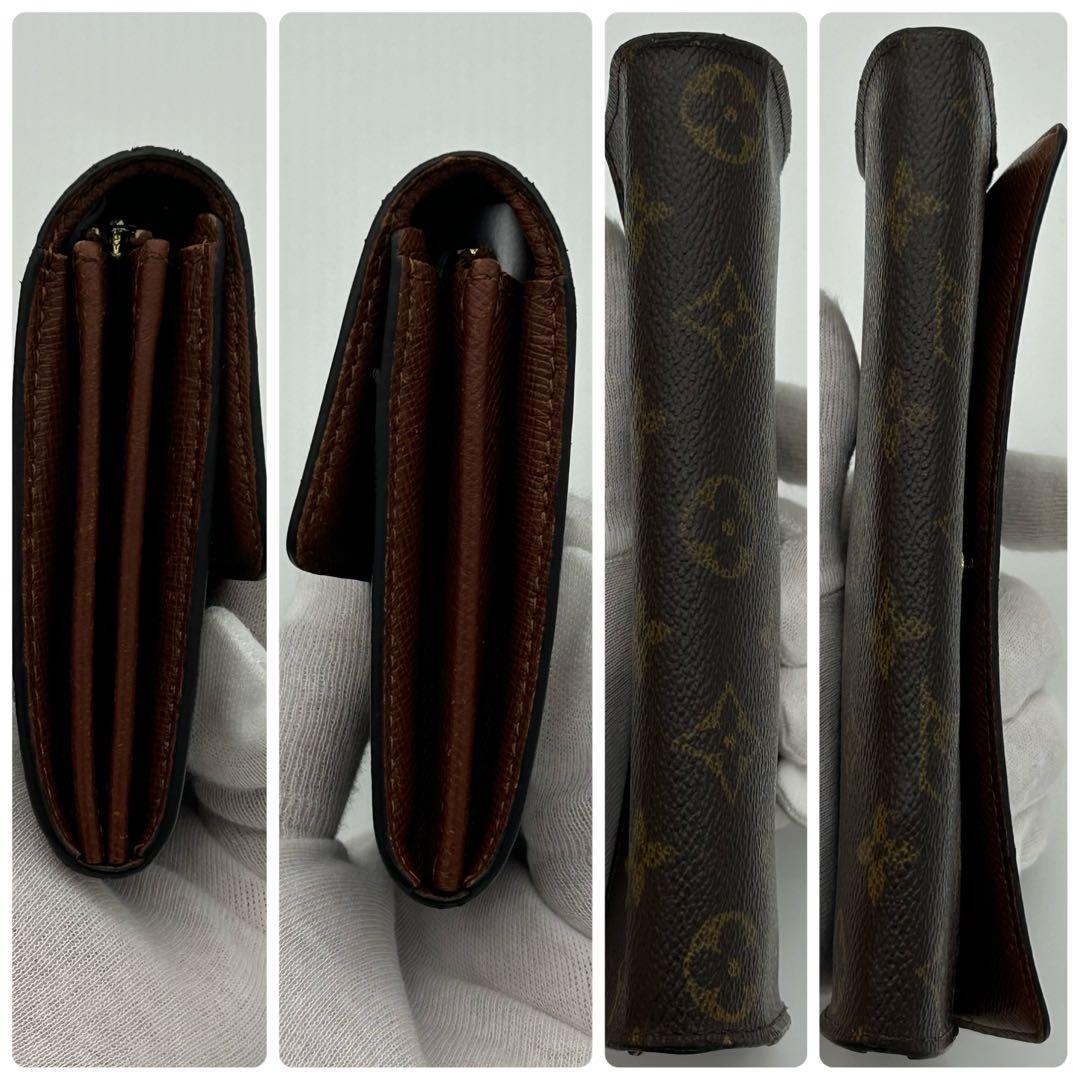 ルイヴィトン モノグラム ポシェット ポルトモネ クレディ 長財布 旧 サラ