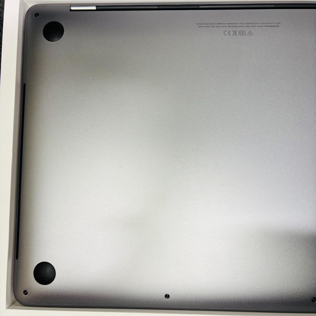 【美品】MacBook Pro 13インチ i7 16G 512GB A2251