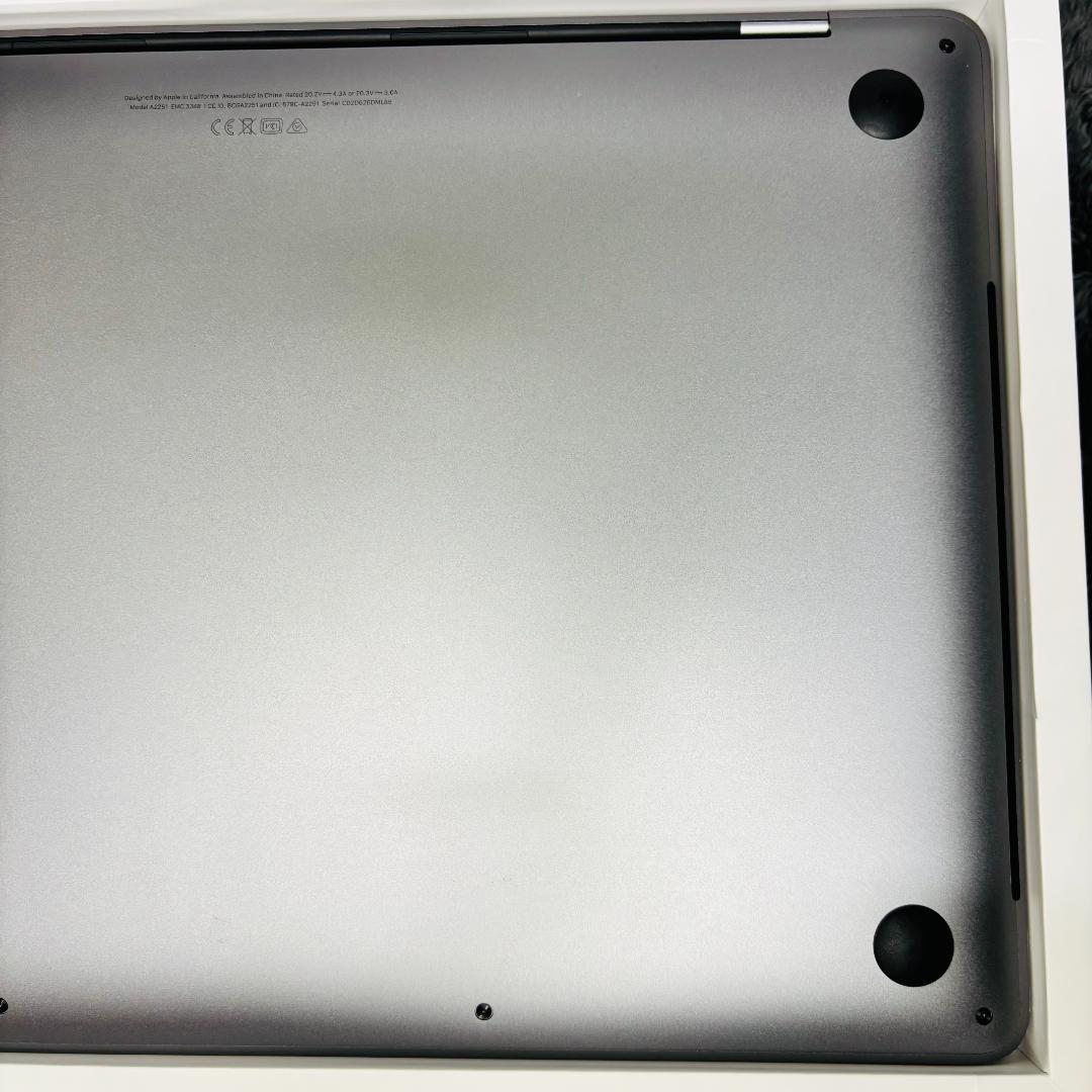【美品】MacBook Pro 13インチ i7 16G 512GB A2251