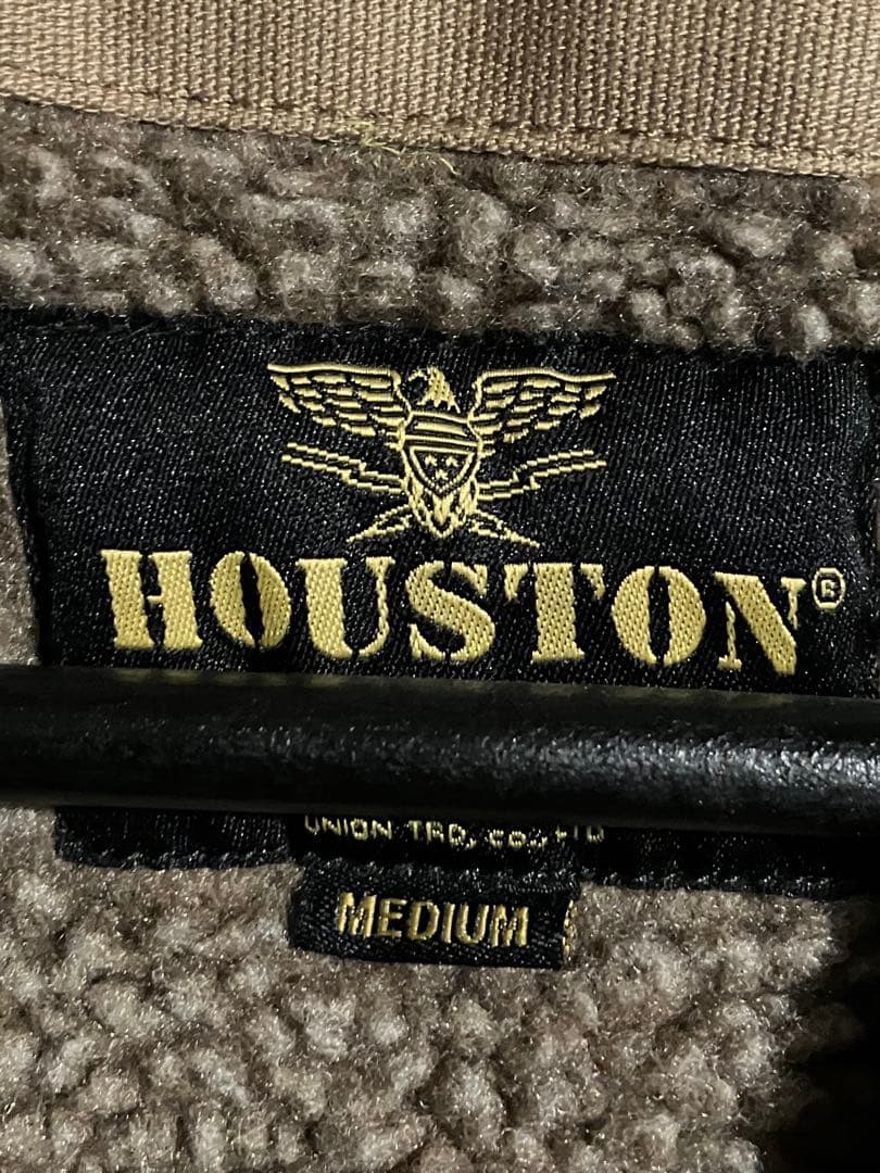 HOUSTON 50628 N-1デッキベスト ベージュ USN