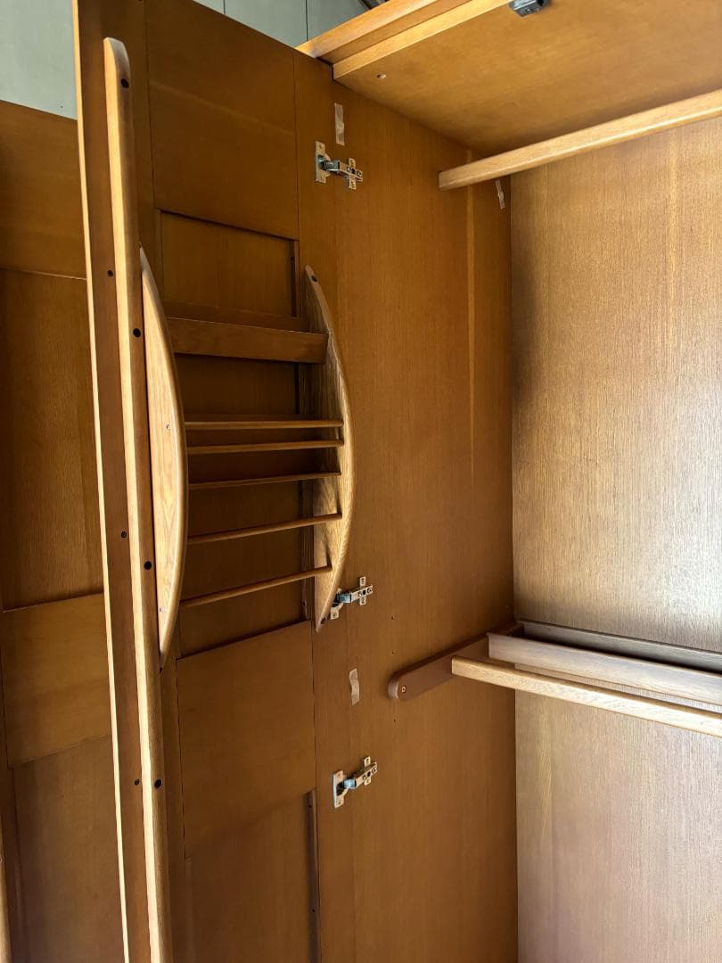 東京行専用 国産 最高級 いまだ家具 クローゼット・ワードローブ 幅127cm