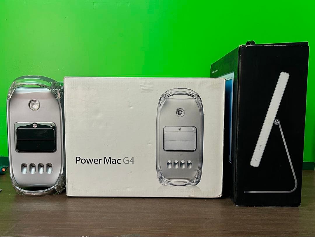 動作商品Apple power Mac G4と Apple モニター20
