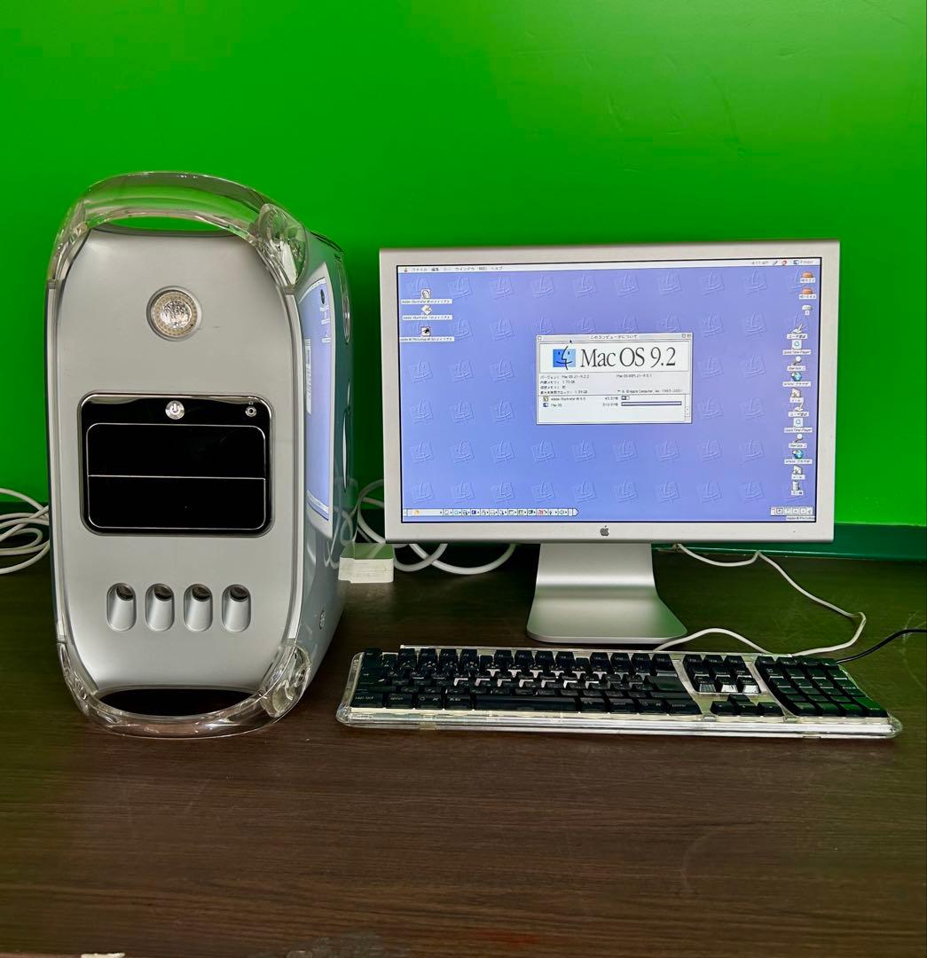 動作商品Apple power Mac G4と Apple モニター20