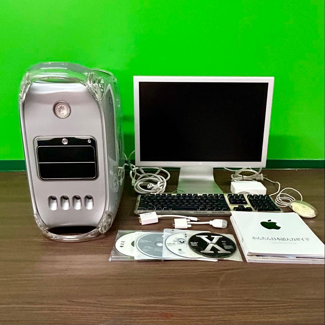 動作商品Apple power Mac G4と Apple モニター20