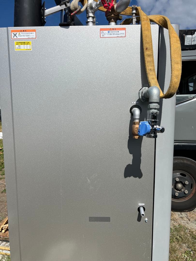 キンメダイ専用 MIURA 蒸気ボイラー SU-160 プロパンガス用