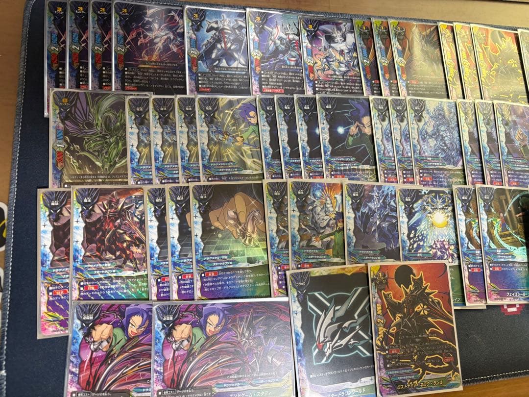 バディファイト　ドラグメタルデッキ　スリーブ付き