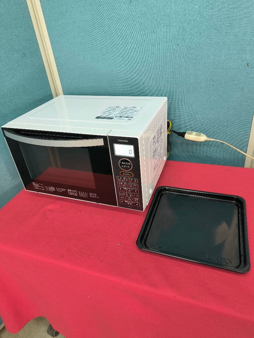 2022年製美品　東芝　オーブンレンジ 18L　 ER-V18-W