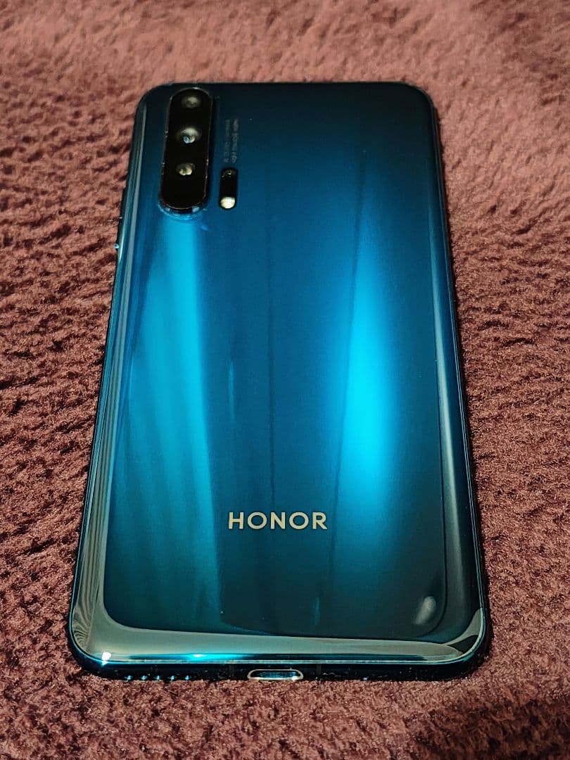 【日本未発売】【無音カメラ】Huawei honor20 Pro simフリー