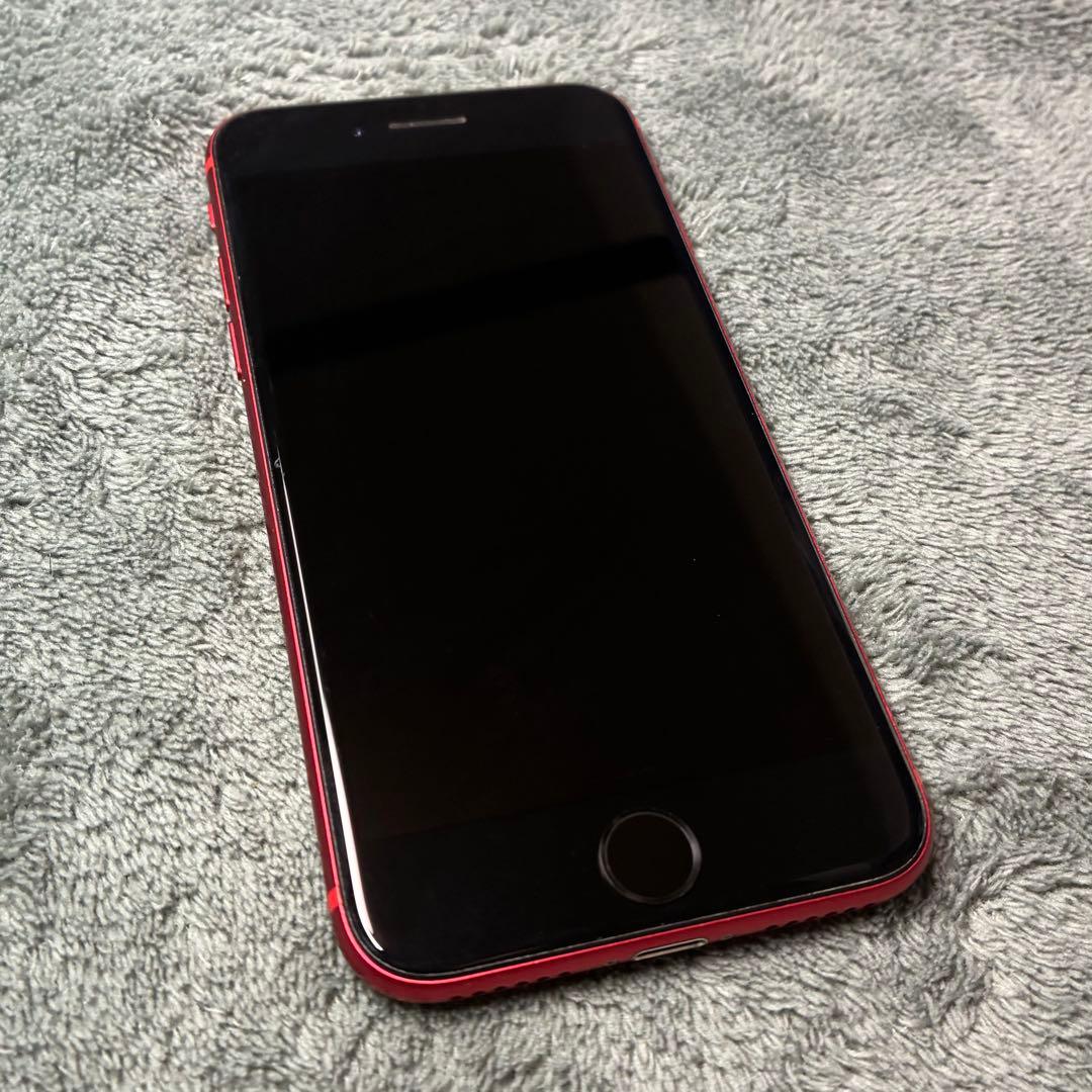 【美品】 iPhone SE2 128GB レッド SIMフリー