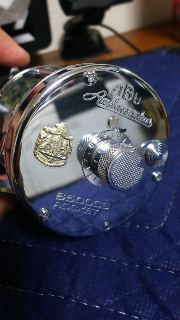 アブガルシア アンバサダー6500CSロケット2 クローム