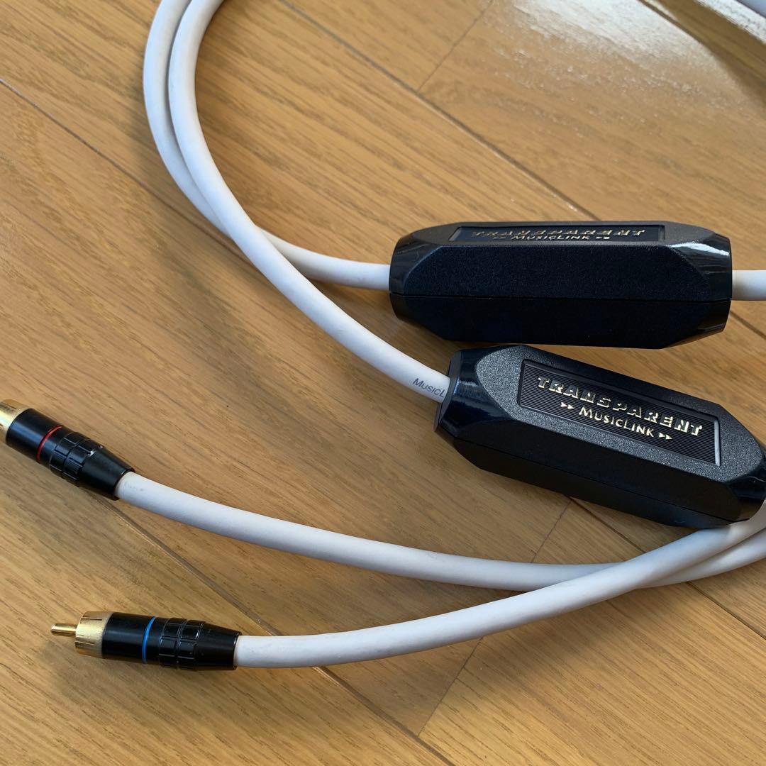 米国TRANS PARENT music link RCA1.0m 中古品④