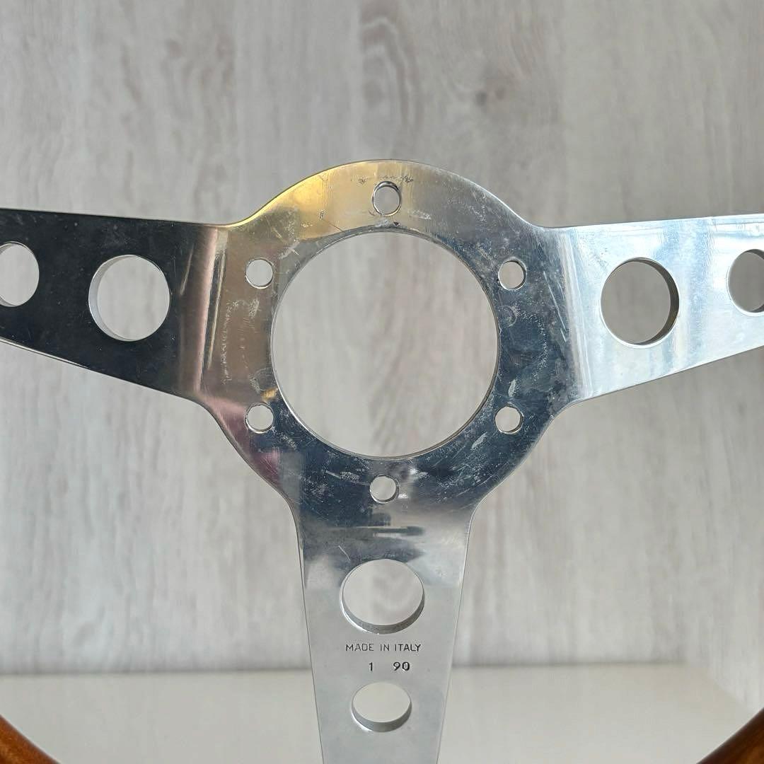 美品、希少品★momo superINDY ウッドステアリング