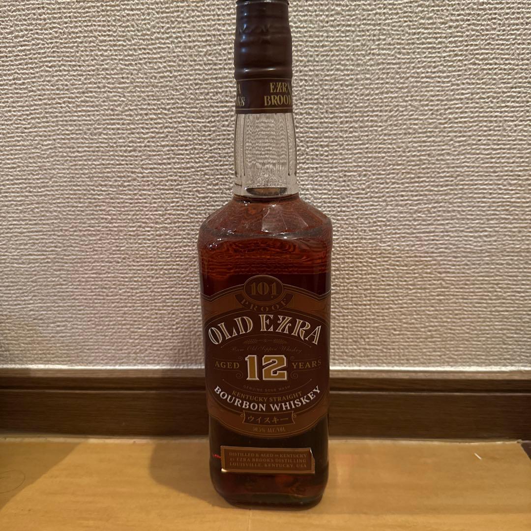 OLD EZRA 12年 オールドエズラ　バーボンウイスキー(終売)