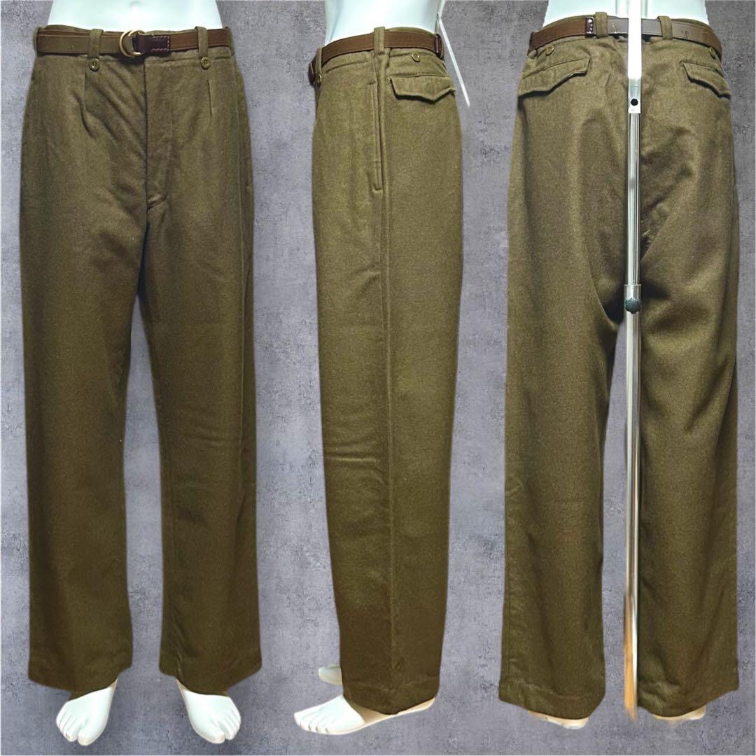 じ*ん様 デッドストック 50s 60s M52 フランス軍 ウール トラウザー