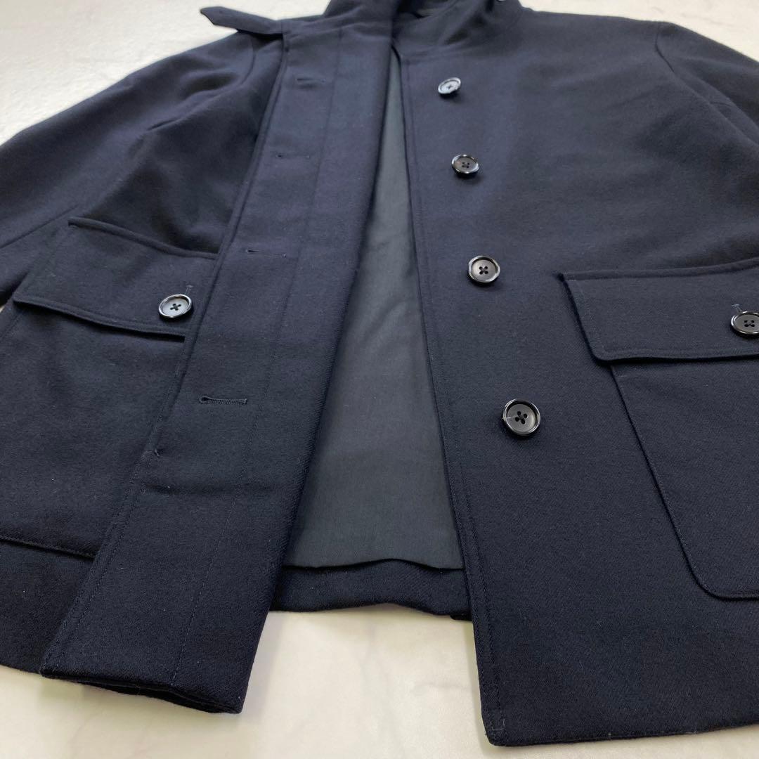 美品★MARGARET HOWELL MILD SERGE コート 黒 1