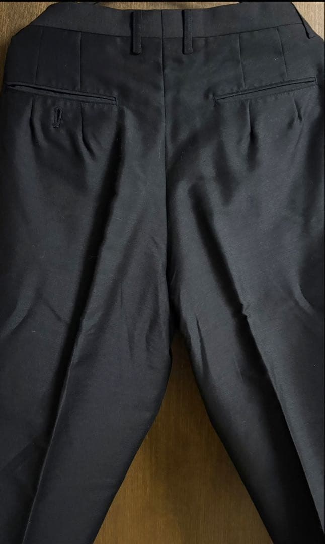 Yohji Yamamoto ブラック スラックス 4